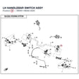 LH HANDLEBAR SWITCH ASSY product image