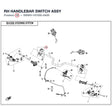 RH HANDLEBAR SWITCH ASSY product image