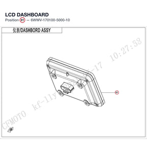 LCD DASHBOARD product image