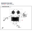 RADIATOR FAN ASSY product image