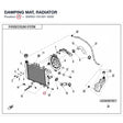 DAMPING MAT, RADIATOR product image