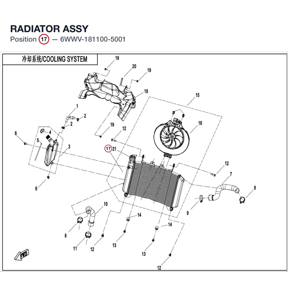 RADIATOR ASSY product image