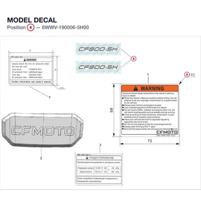 MODEL DECAL product image