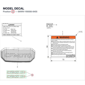 MODEL DECAL product image