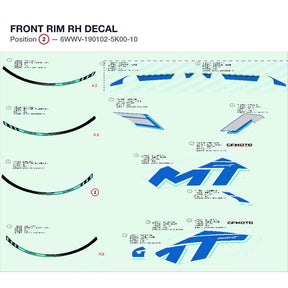 FRONT RIM RH DECAL product image