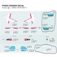 FRONT FENDER DECAL product image