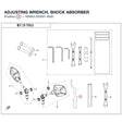 ADJUSTING WRENCH, SHOCK ABSORBER product image