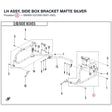 LH ASSY, SIDE BOX BRACKET product image