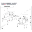 RH ASSY, SIDE BOX BRACKET product image