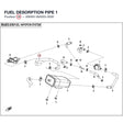 FUEL DESORPTION PIPE 1 product image