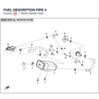 FUEL DESORPTION PIPE 3 product image