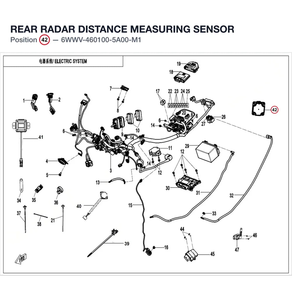 REAR RADAR product image