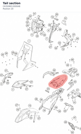 Diagram preview: Tail section (C63508013000AB)