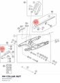 Diagram preview: HH COLLAR NUT (90204060001)