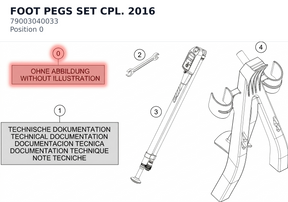 Diagram preview: FOOT PEGS SET CPL. 2016 (79003040033)