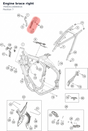 Diagram preview: Engine brace right (7930311400001S)