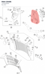Diagram preview: FAN COVER (75335044000)
