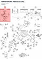 Diagram preview: MAIN WIRING HARNESS CPL. (60311075333)