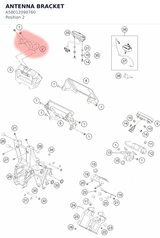 Diagram preview: ANTENNA BRACKET (A58012090760)
