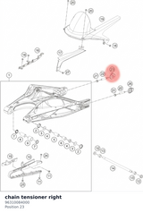 Diagram preview: chain tensioner right (96310084000)