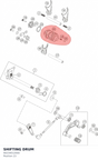 Diagram preview: SHIFTING DRUM (90234012000)