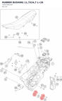 Diagram preview: RUBBER BUSHING 11,7X24,7 L=26 (76507065100)
