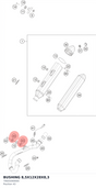 Diagram preview: BUSHING 8,5X12X28X8,3 (79005069000)