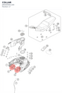 Diagram preview: COLLAR (J800000901100)