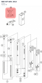 Diagram preview: REP. KIT ADV. 2013 (R14031)