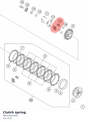Diagram preview: Clutch spring (96032005000)
