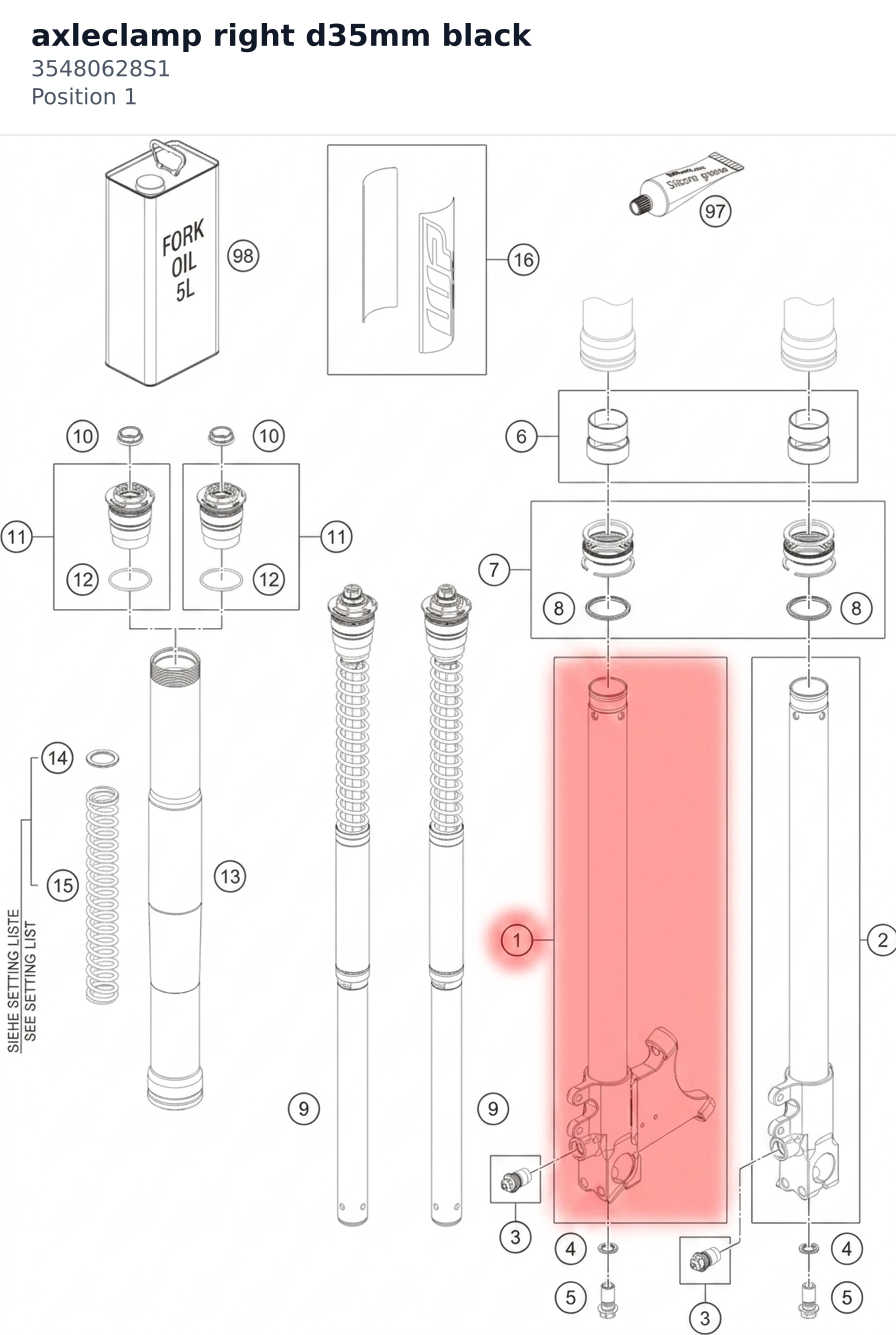Diagram preview: axleclamp right d35mm black (35480628S1)
