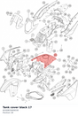 Diagram preview: Tank cover black 17 (6030803000030)