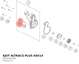 Diagram preview: EJOT ALTRACS PLUS 60X14 (60335061000)