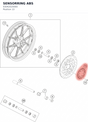 Diagram preview: SENSORRING ABS (93042020000)