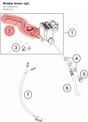 Diagram preview: Brake lever cpl. (93713002033)