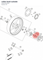 Diagram preview: collar bush outside (A56010050040)