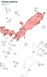 Diagram preview: WIRING HARNESS (90211575000)