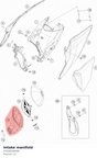 Diagram preview: Intake manifold (55506026000)
