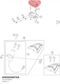 Diagram preview: SPEEDOMETER (76014169000)