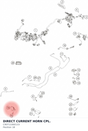 Diagram preview: DIRECT CURRENT HORN CPL. (C90711060133)