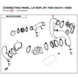 CONNECTING PANEL, LH REPL BY 7000-042101-10000 product image