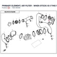 PRIMARY ELEMENT, AIR FILTER - WHEN STOCK IS 0 THIS ITEM IS NO LONGER AVAILABLE product image
