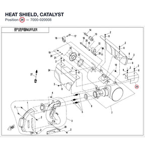 HEAT SHIELD, CATALYST product image