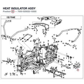 HEAT INSULATOR ASSY product image