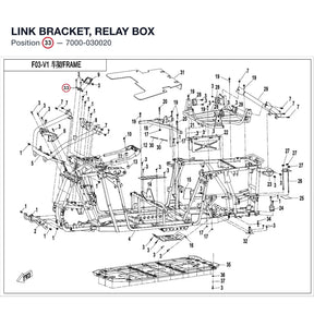 LINK BRACKET, RELAY BOX product image