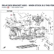 RELAY BOX BRACKET ASSY. - WHEN STOCK IS 0 THIS ITEM IS NO LONGER AVAILABLE product image