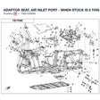 ADAPTOR SEAT, AIR INLET PORT - WHEN STOCK IS 0 THIS ITEM IS NO LONGER AVAILABLE product image