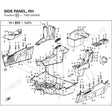 SIDE PANEL, RH product image