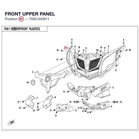 FRONT UPPER PANEL product image