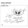FRONT LOWER PANEL product image